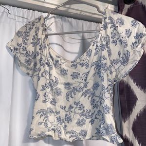 Blouse Crop Top
